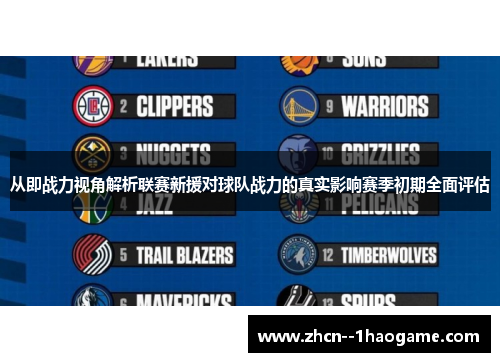 从即战力视角解析联赛新援对球队战力的真实影响赛季初期全面评估